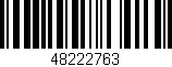 Código de barras (EAN, GTIN, SKU, ISBN): '48222763'
