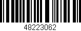 Código de barras (EAN, GTIN, SKU, ISBN): '48223062'