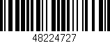 Código de barras (EAN, GTIN, SKU, ISBN): '48224727'