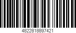 Código de barras (EAN, GTIN, SKU, ISBN): '4822818897421'