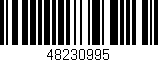 Código de barras (EAN, GTIN, SKU, ISBN): '48230995'