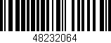 Código de barras (EAN, GTIN, SKU, ISBN): '48232064'
