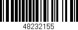 Código de barras (EAN, GTIN, SKU, ISBN): '48232155'