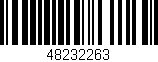 Código de barras (EAN, GTIN, SKU, ISBN): '48232263'