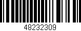 Código de barras (EAN, GTIN, SKU, ISBN): '48232309'