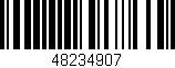 Código de barras (EAN, GTIN, SKU, ISBN): '48234907'