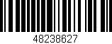 Código de barras (EAN, GTIN, SKU, ISBN): '48238627'