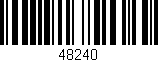 Código de barras (EAN, GTIN, SKU, ISBN): '48240'