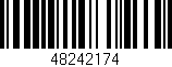 Código de barras (EAN, GTIN, SKU, ISBN): '48242174'