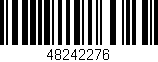 Código de barras (EAN, GTIN, SKU, ISBN): '48242276'