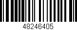 Código de barras (EAN, GTIN, SKU, ISBN): '48246405'
