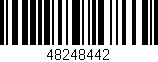 Código de barras (EAN, GTIN, SKU, ISBN): '48248442'