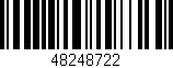 Código de barras (EAN, GTIN, SKU, ISBN): '48248722'