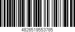 Código de barras (EAN, GTIN, SKU, ISBN): '4826519553785'