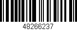 Código de barras (EAN, GTIN, SKU, ISBN): '48266237'