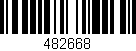 Código de barras (EAN, GTIN, SKU, ISBN): '482668'