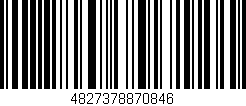 Código de barras (EAN, GTIN, SKU, ISBN): '4827378870846'