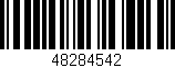 Código de barras (EAN, GTIN, SKU, ISBN): '48284542'