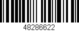 Código de barras (EAN, GTIN, SKU, ISBN): '48286622'