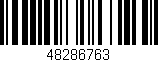 Código de barras (EAN, GTIN, SKU, ISBN): '48286763'