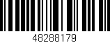 Código de barras (EAN, GTIN, SKU, ISBN): '48288179'