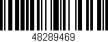 Código de barras (EAN, GTIN, SKU, ISBN): '48289469'