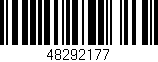 Código de barras (EAN, GTIN, SKU, ISBN): '48292177'