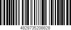 Código de barras (EAN, GTIN, SKU, ISBN): '4829735208828'