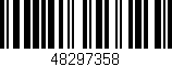 Código de barras (EAN, GTIN, SKU, ISBN): '48297358'