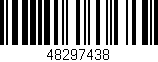 Código de barras (EAN, GTIN, SKU, ISBN): '48297438'