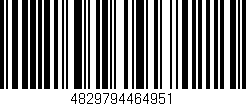 Código de barras (EAN, GTIN, SKU, ISBN): '4829794464951'