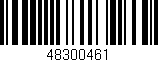 Código de barras (EAN, GTIN, SKU, ISBN): '48300461'