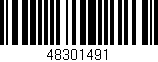 Código de barras (EAN, GTIN, SKU, ISBN): '48301491'