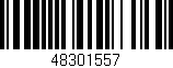 Código de barras (EAN, GTIN, SKU, ISBN): '48301557'