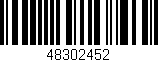 Código de barras (EAN, GTIN, SKU, ISBN): '48302452'