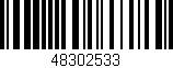 Código de barras (EAN, GTIN, SKU, ISBN): '48302533'