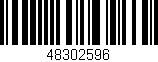 Código de barras (EAN, GTIN, SKU, ISBN): '48302596'