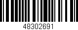 Código de barras (EAN, GTIN, SKU, ISBN): '48302691'