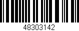 Código de barras (EAN, GTIN, SKU, ISBN): '48303142'