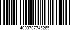 Código de barras (EAN, GTIN, SKU, ISBN): '4830707745265'