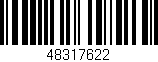 Código de barras (EAN, GTIN, SKU, ISBN): '48317622'