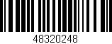 Código de barras (EAN, GTIN, SKU, ISBN): '48320248'