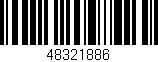 Código de barras (EAN, GTIN, SKU, ISBN): '48321886'