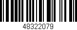 Código de barras (EAN, GTIN, SKU, ISBN): '48322079'