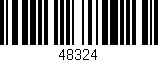 Código de barras (EAN, GTIN, SKU, ISBN): '48324'