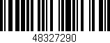 Código de barras (EAN, GTIN, SKU, ISBN): '48327290'