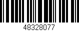 Código de barras (EAN, GTIN, SKU, ISBN): '48328077'