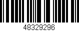 Código de barras (EAN, GTIN, SKU, ISBN): '48329296'