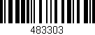 Código de barras (EAN, GTIN, SKU, ISBN): '483303'
