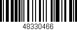 Código de barras (EAN, GTIN, SKU, ISBN): '48330466'